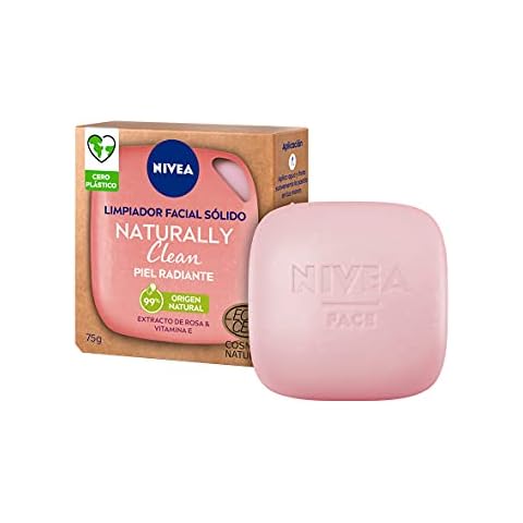 NIVEA Naturally Clean Limpiador Facial Sólido Cover