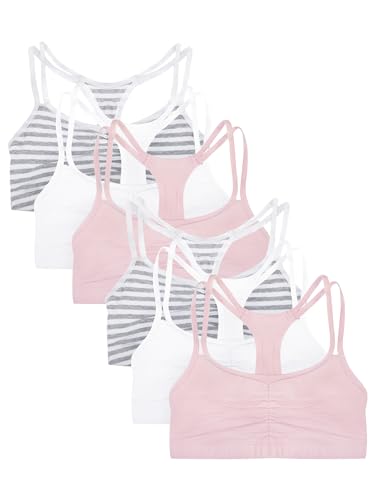 Image of Fruit of the Loom Women's Spaghetti Strap Cotton Sports Bra - All-Day Comfort & Easy Movement