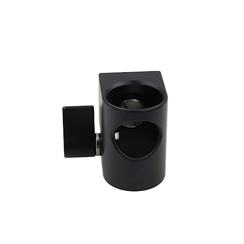 HangTon 19mm Rod Clamp Mounting Bracket 3/8" Screw for Sony ARRI RED Camera Lens Motor Wireless Follow Focus (Black) - Image 4