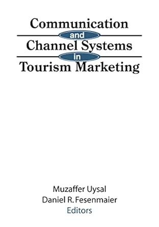 Communication and Channel Systems in Tourism Marketing book cover