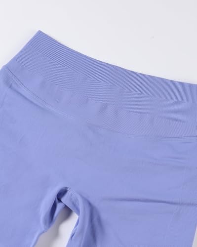 Image of AUROLA Influence Workout Shorts for Women,2.5 3.5 4.5 5.5 6.5 No Roll Up Squat Proof Scrunch Seamless Compression Gym Short