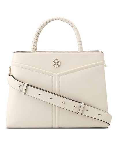 Sac à main Nine West Erina crème chic grand format cabas de marque pour femme