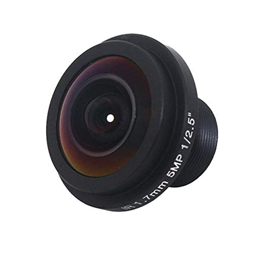 Yohii Wide Angle Fisheye Lens 1.7mm 180 Degree HD 5 Megapixel Lens for CCTV IP Camera Panoramic CCTV Camera Lens