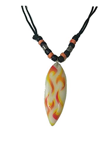 Collar con colgante, diseño de tabla de surf, playa, mar, verano