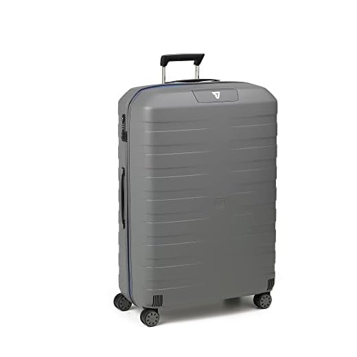 RONCATO Box 2.0 Young trolley rígido grande con tsa, Plomo