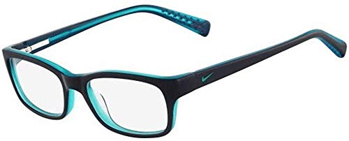 Preisvergleich Produktbild Nike Herren 5513 485 47 Brillengestelle, Blau (Navy / Hyper Jade)