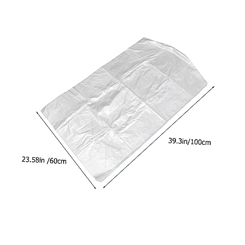 HEALLILY 20pcs Garment Bags for Clothes Storage Clothing Covers for Suits Coats Jackets for Dry Cleaner and Closet Organization2