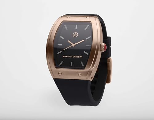 Montre quartz homme en acier inoxydable d'une élégance moderne or rose