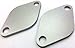 Price comparison product image EGR BLANKING PLATE *PAIR* FOR VW 1.2 1.4 1.9 2.0 TDI LUPO BORA POLO GOLF T4 T5 CADDY