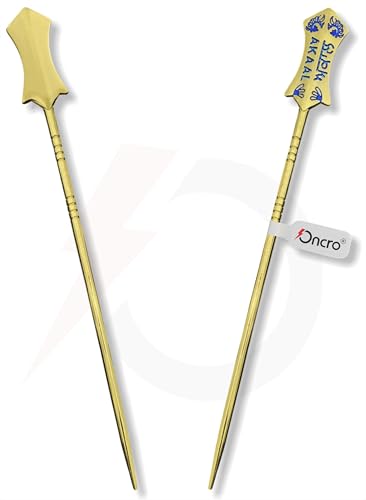 Image of Pack of 1pc AKAAL Punjabi design Sikh baaj baaz salai Hair Pin Needle stick silai for Religious Sardar ji Dumala Dastar Parna Turban Pagri Pag Patka 5ks Men Boys Women Girls alloy steel 7 inch