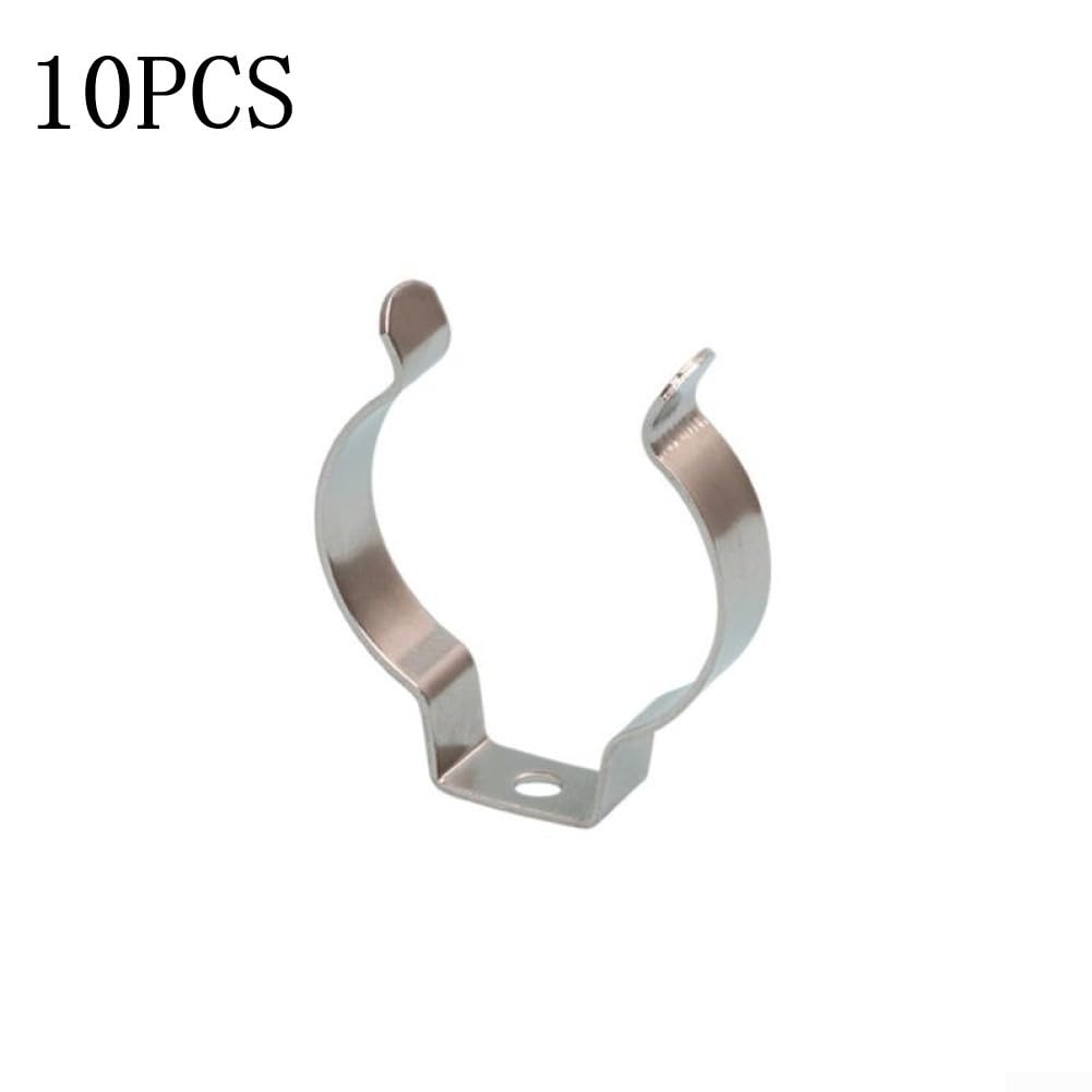 Lot De 10 Pinces à Ressort éponge De 6 Mm à 28 Mm En Acier Au Manganèse, Pour Garages, Cabanes, Cours, Armoires (6 Mm