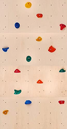 Create for you® - Kletterwand Kinderzimmer + 15 Klettersteine -...