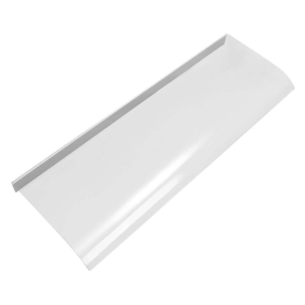 Auvent pour Porte D'entree Couverture Transparent pour Extérieur | 40x80cm Marquise De Porte Et Fenêtres Évolutive, Toit Abri Protection Contre La Pluie Et UV(50x100cm/20"x39")