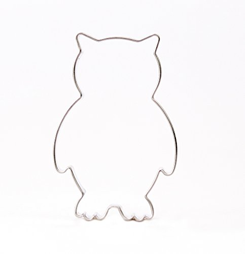 Formina uil 6 cm roestvrij staal uitsteker uitsteekvorm koekjesuitsteker