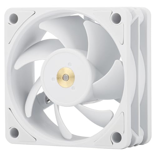 Thermalright TL-B6W Ventilador de CPU para Escritorio y PC 3200RPM - Ventilador Pequeño de Refrigeración para Carcasa de Computadora (60mm Blanco)