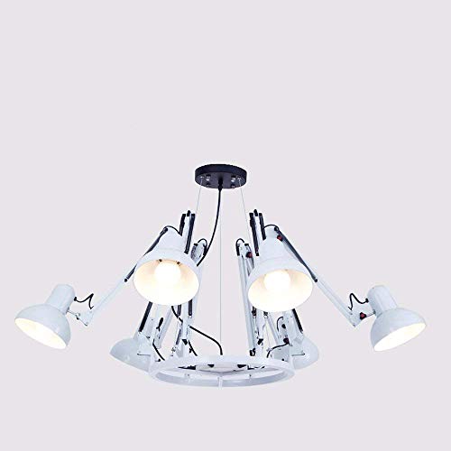 Lumière suspendue vintage en métal gris GZZ haut de gamme