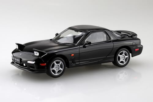 Aoshima Efini FD3S RX-7Rojo Negro Brillante 1:32 miniatura 2