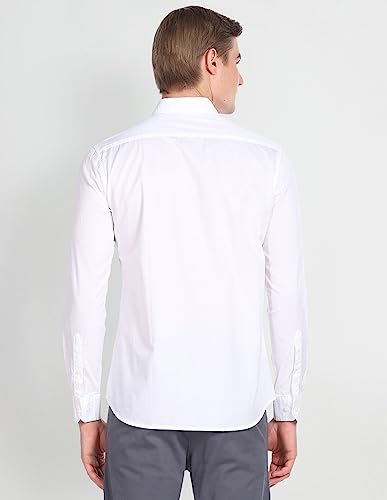 Image of Arrow Men's Solid Slim Fit Shirt