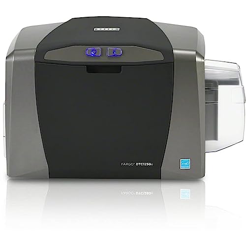 Fargo DTC1250e Single Sided Desktop Dye Sublimation/Thermal Transfer Printer - Color - Tabletop - Card Print - USB