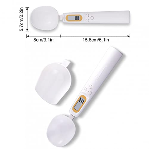 Yydgh Mini Kitchen Scale Digital Spoon Scale, Portable Spoon Scale Electronic Kitchen Spoon Scale With Lcd Display Measure Digital For Coffee Food Kitchen #TOP4