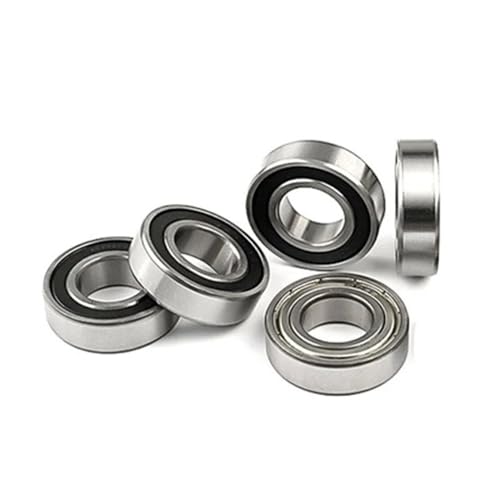 ボールベアリング 10個 R2-2RS 3.175*9.525*3.967 R3-2RS 4.762*12.7*4.978 R4-2RS R6-2RS R8-2RS R10-2RS メタルシールボールベアリング スケートボード用ベアリング(R4-2RS)