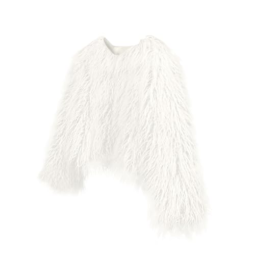 Faux Fur Leather Jacket for Women Fall Winter Long Thermal Basic Jacket Coat Women 2025 Fashion4