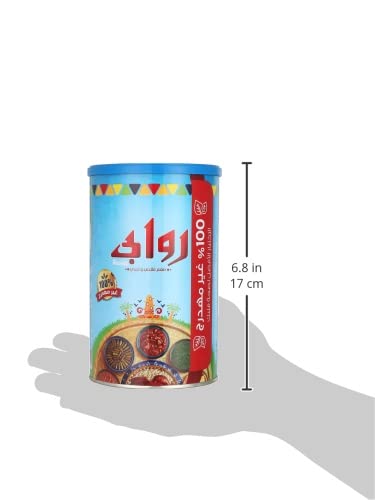 سمن من روابي، سمن أبيض سادة، أبيض شبه صلب، خام، سعة 700 جم