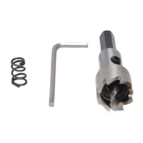 Broca para taladro tipo sacabocados de 17 mm, acero de alta velocidad, para madera, metal y plástico miniatura 6
