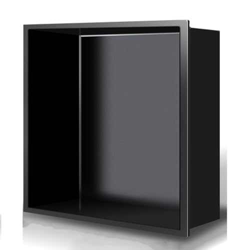 Niche de douche en acier inoxydable pour résoudre le manque de place et de rangement mural