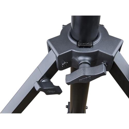 Image of Kupo Steadicam Stand with Pneumatic Wheels, Heavy Duty Docking Stand for Stabilizer Rigs, Min Height 52.1 inch, Max Height 80 inch, Supports 79lbs, Rolling Studio Support - Black (KS141611)