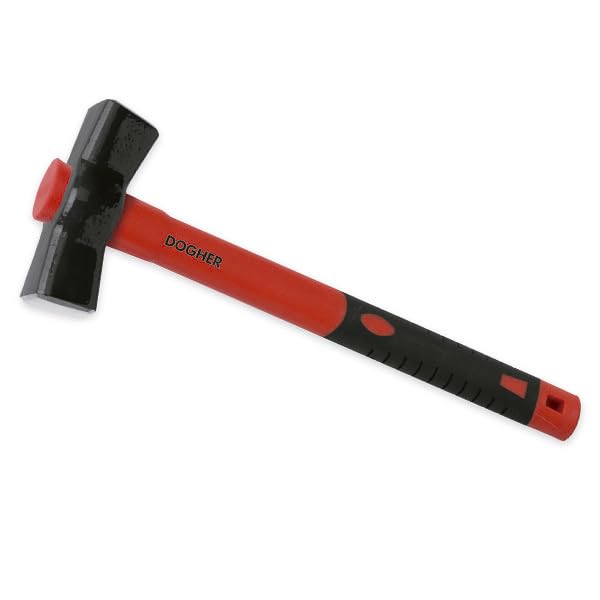 Maceta de Albañil de 1Kgs Dogher anti vibraciones por mango de fibra