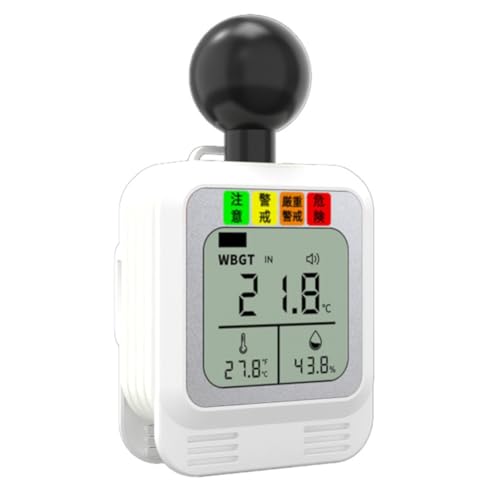 Mètre d'indice de chaleur WBGT compact avec capteur haute précision