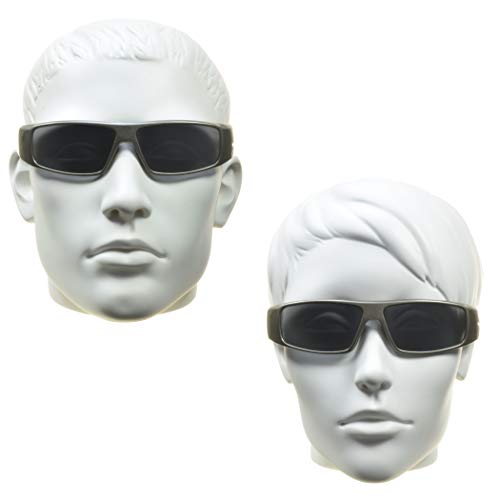 Image of proSPORT FULL LENS READING Sunglasses Wrap Around Sun Readers Rectangular Men Large Fit +100 to - NOT BIFOCAL