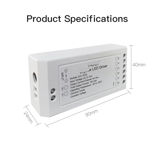 Module de gradation intelligent RGB CCT pour bandes LED connectées - 3