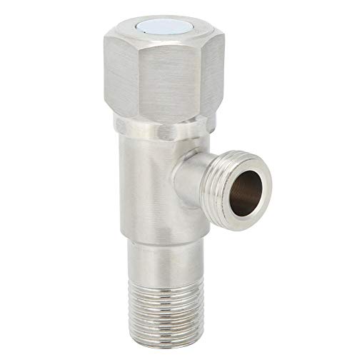 Stainless Steel G1/2in Angle Stop Valve Reduce Water Decive Faucet Valves oilet Water Heater Stop Valve Accessories