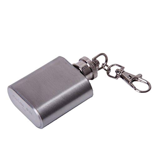 N-K Pulabo 1 porte-clés en acier inoxydable avec petit drapeau 28,3 g - Cadeau pour homme pour le camping en plein air - Image 7