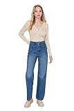 Occasione: i jeans a gamba larga anni '90 sono perfetti per occasioni casual. La nostra collezione Trendyol offre una moda accessibile per ogni occasione e stile. Trendyol traduce le ultime tendenze della passerella in abiti indossabili.