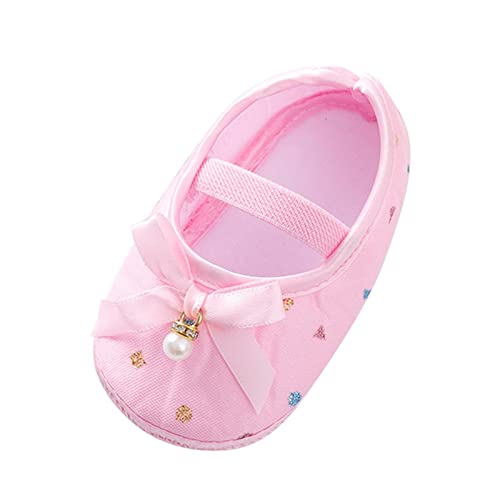 Big Boys Shoes Cute Bow Pearl Little Shoes Toddler Hanging Soft Sole Child Shoes Shoes Flexible Toddler Shoes