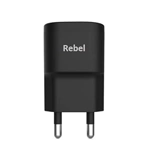 Rebel 5V 1 Amp (1000 Mah) USB Power Adapter/Wall Charger for All Mobile Phones Tablets (with Capacity Power Less Than…