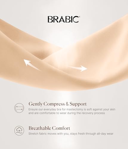 BRABIC womens Zip Front Closure Everyday Bra Bra