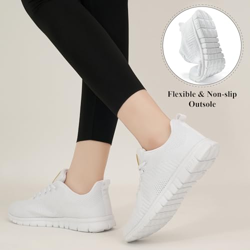 Image of Alicegana Sneakers for Women Walking Shoes: Lightweight Non Slip Comfortable Womens Shoes Footwear for Tennis Casual Work Travel