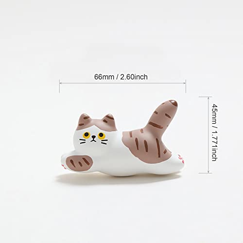 Jaddsa Cat Magnet 3D Resin Refrigerator Magnets Stickers Cute Magnets Kitchen Decoration,Decorative Magnets With Double-Sided Stickers To Satisfy Any Panel. #TOP5