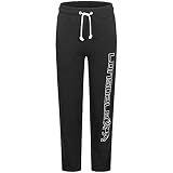 Lonsdale Boy's SEATHWAITE Jogginghose, Black, 164