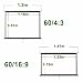 Portable Projector Movies Screens,Retractable Projection Screen,HD,Pull Down,with AUTO LOCK,Perfect For Home Office Theater TV(60in(4:3))