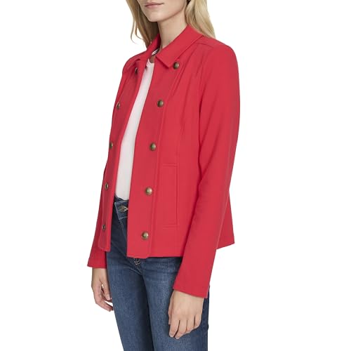Image of Nautica Women's Open Front Knit Captains Jacket Jacket