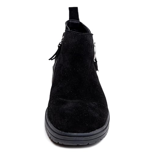 Minnetonka Joyelle – Ankle Booties for Women with Anishinaabe Designed Lug Sole and Cushioned Footbed2