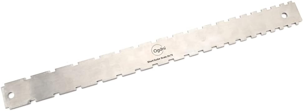 Guitar Neck Notched Straight Edge Guitar Notched Neck Straight Edge Luthiers Tool for Gibson Fender Guitar