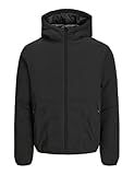 Veste matelassée Jack & Jones pour adulte, détail, poignet élastique, fermeture éclair, capuche, manches longues