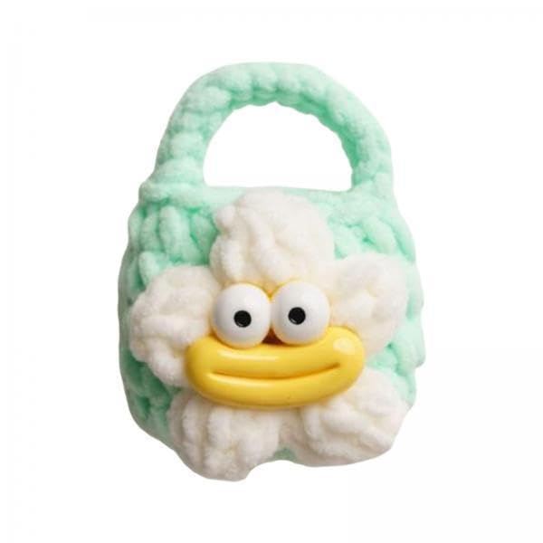 Enakshi® 3xEarphone Case Cover Handmade Knitted Mini Handbag Crochet Knitted Cable Pouch Light Green|Clothing Shoes & Accessories | Kids Clothing Shoes & Accs | Girls Accessories | Key Chains-image-27
