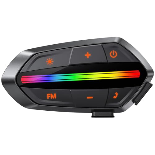 Bluetooth 5.3 Motorcycle Bluetooth Headset with Microphones